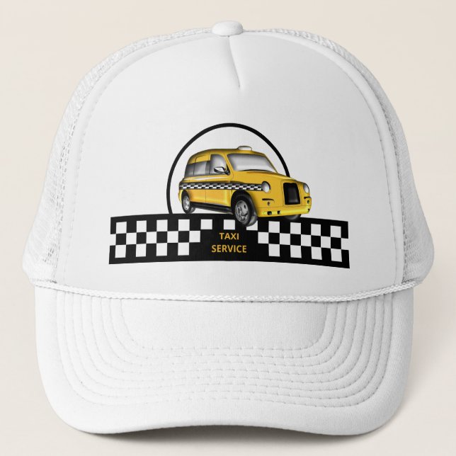 Boné Taxi Service Trucker Hat (Frente)