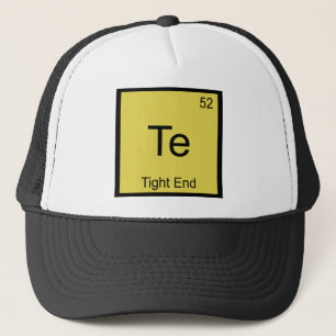 Boné Te - Química de Fim de Linha Elemento Símbolo Fute