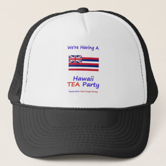 Boné Tea party de Havaí - nós somos taxados bastante