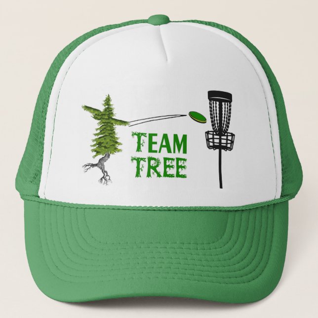 Boné team tree disc golf hat (Frente)
