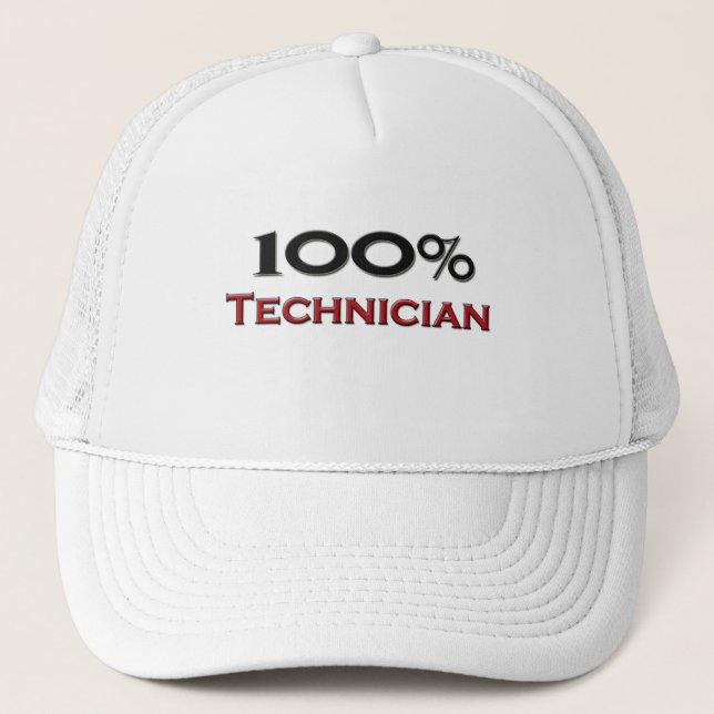 Boné Técnico de 100 por cento (Frente)