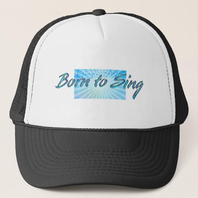 Boné TEE Nascido para Cantar (Frente)