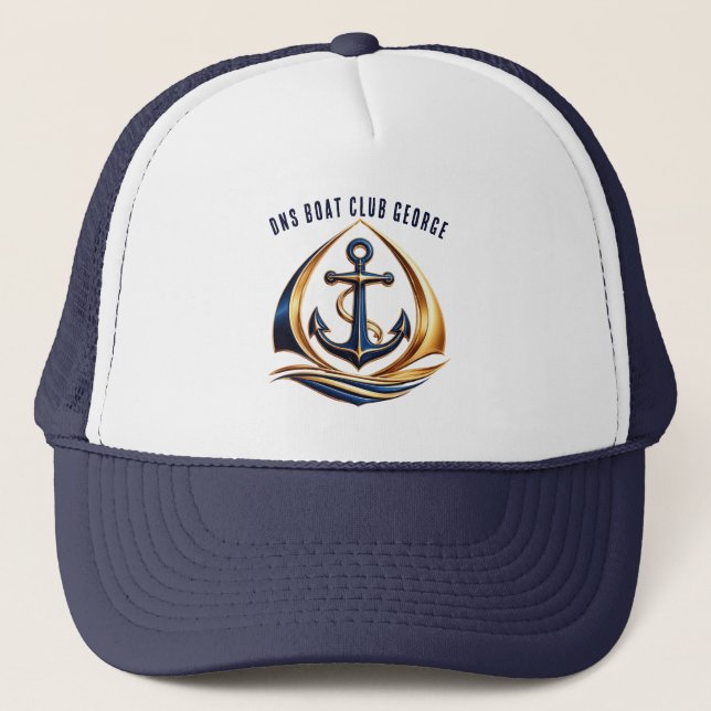 Boné Tela de Capa de Barco Náutico (Frente)