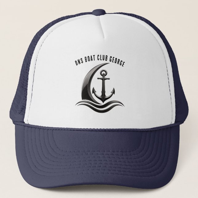 Boné Tela de Capa de Barco Náutico (Frente)