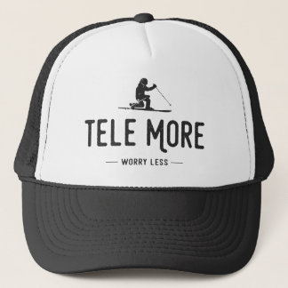 Boné Tele Mais Preocupado Menos