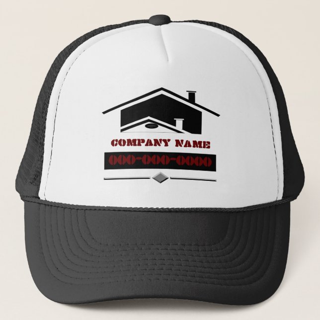 Boné Telhado preto (Frente)