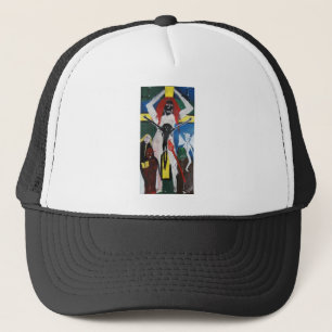 BONÉ TEMOR À JESUS CABELO VERMELHO