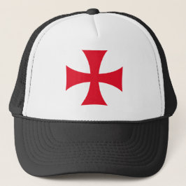 Boné Templar Knight Crusader Trucker Hat