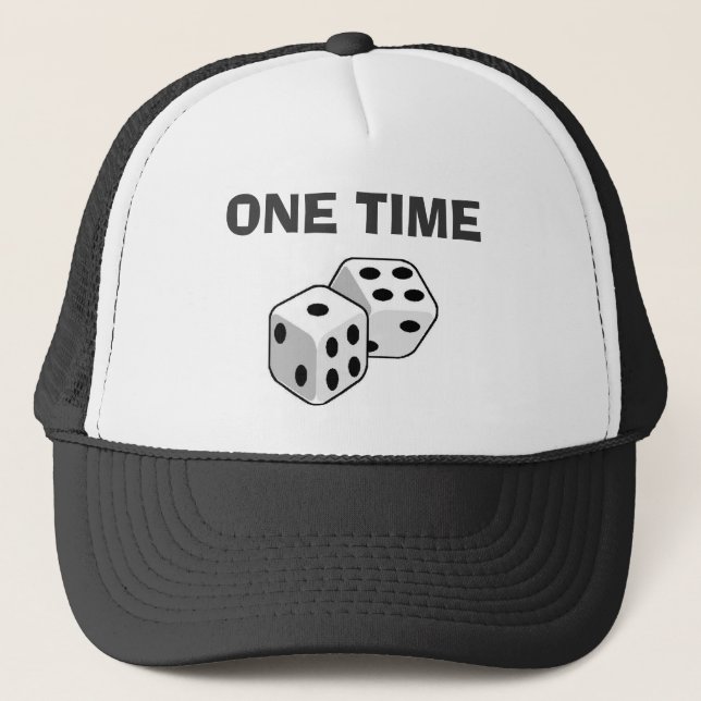 BONÉ TEMPO DE DICE-ONE (Frente)
