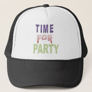 Boné Tempo para a festa
