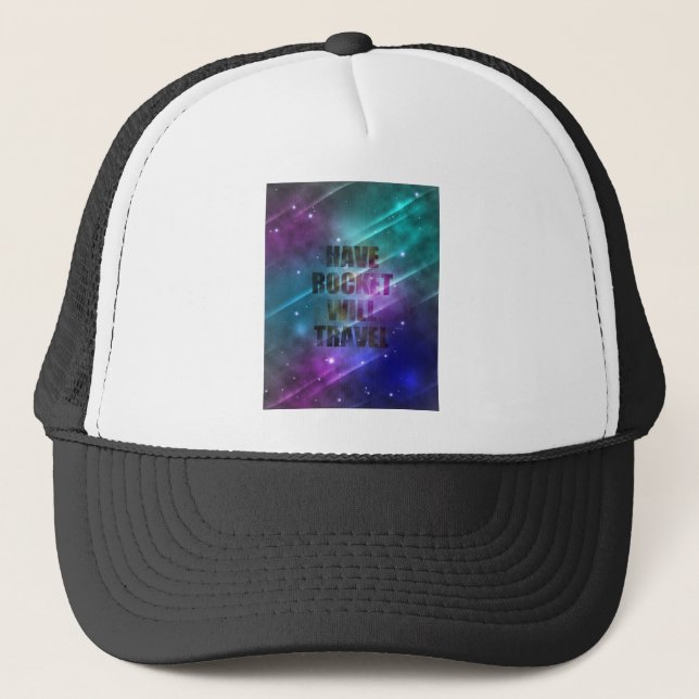 Boné Tenha o Rocket Will Viagem (Frente)