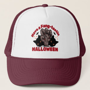 Boné Tenham Um Design De Mão De Monstro De Halloween Fa