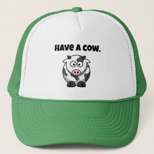 Boné Tenham uma vaca, um doce doce, um doce doce, um De