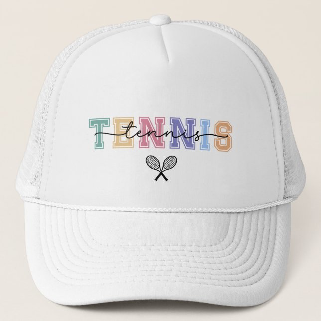 Boné Tênis Bold Sporty Design com rack (Frente)