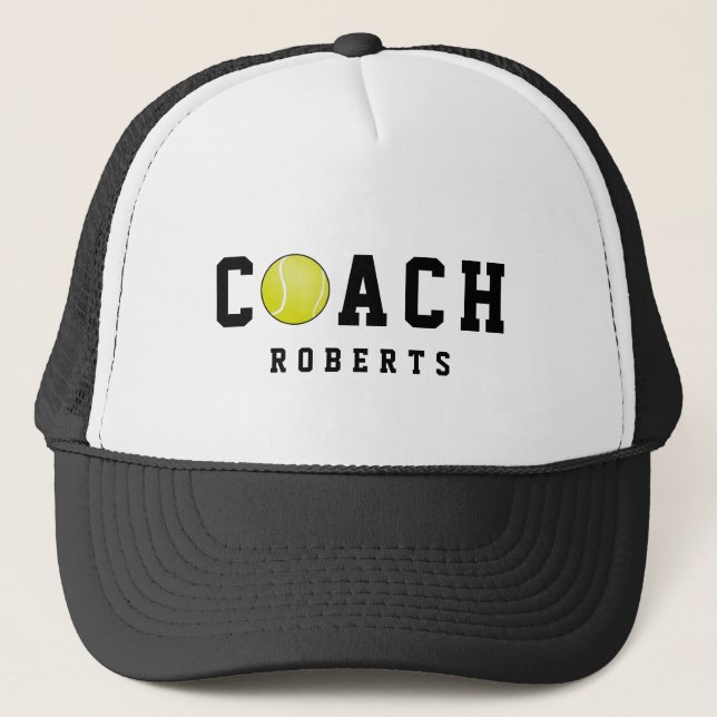 Boné 🎾 Tênis COACH [nome personalizado] (Frente)