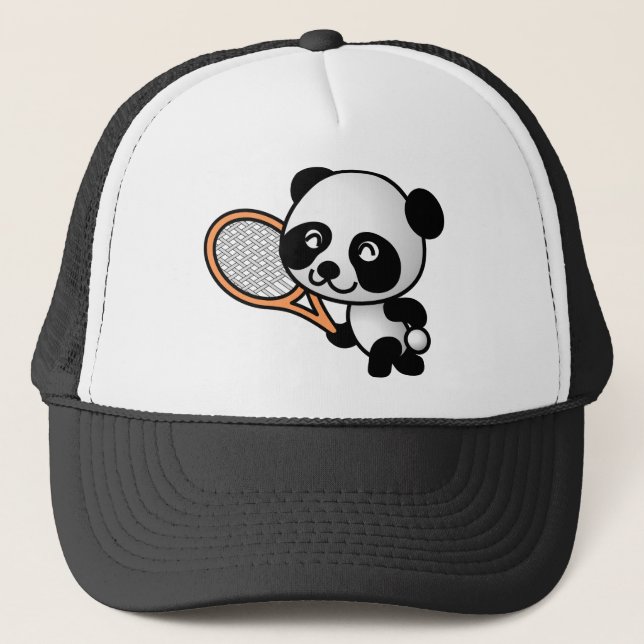 Boné Tênis Tocando Panda (Frente)