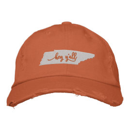 Boné Tennessee Hey Y all Hat - Orange