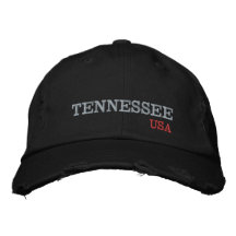 Tennessee USA Embroiderou Chapéu