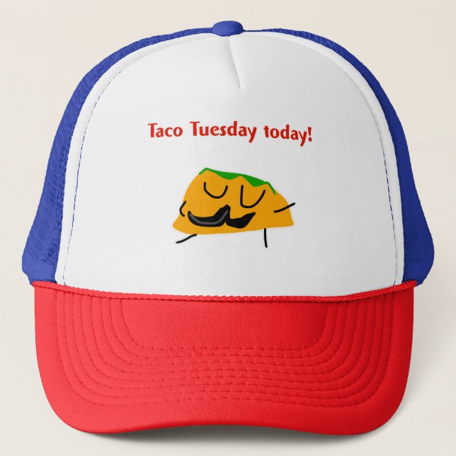Boné Terça-feira de Taco hoje! (Frente)