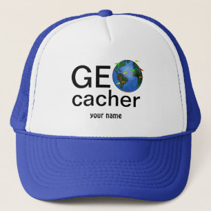Boné Terra de Geocacher com costume de Geocaching das