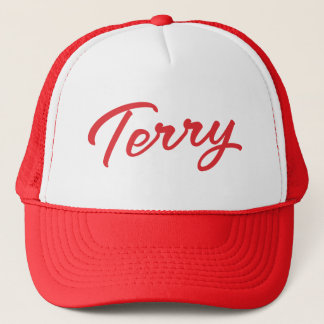Boné Terry Custom Red