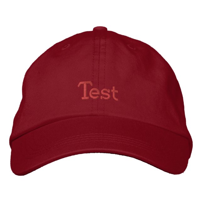 Boné teste (Frente)