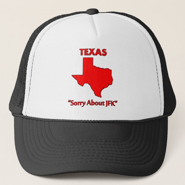 Boné Texas - Desculpe pelo JFK (Frente)