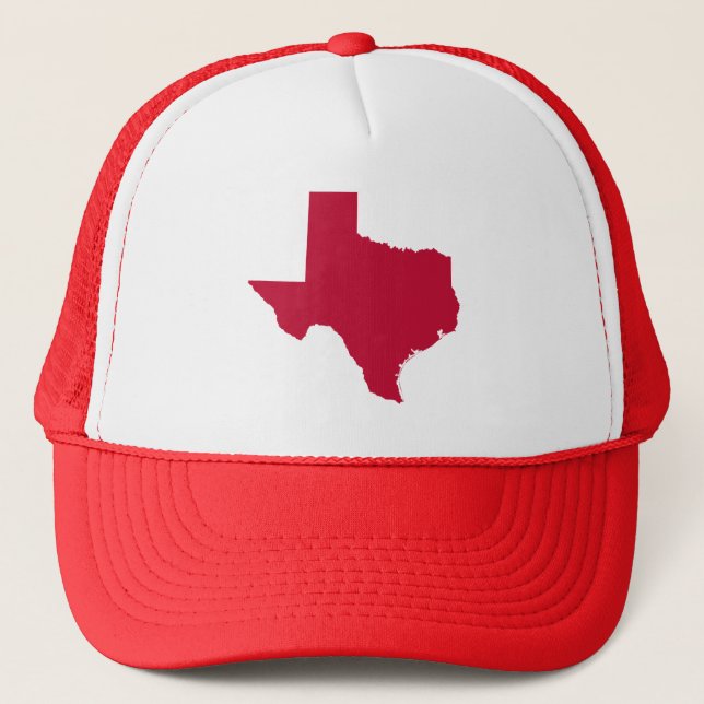 Boné Texas em Vermelho (Frente)