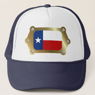 Boné Texas enquadrou Flag Hat