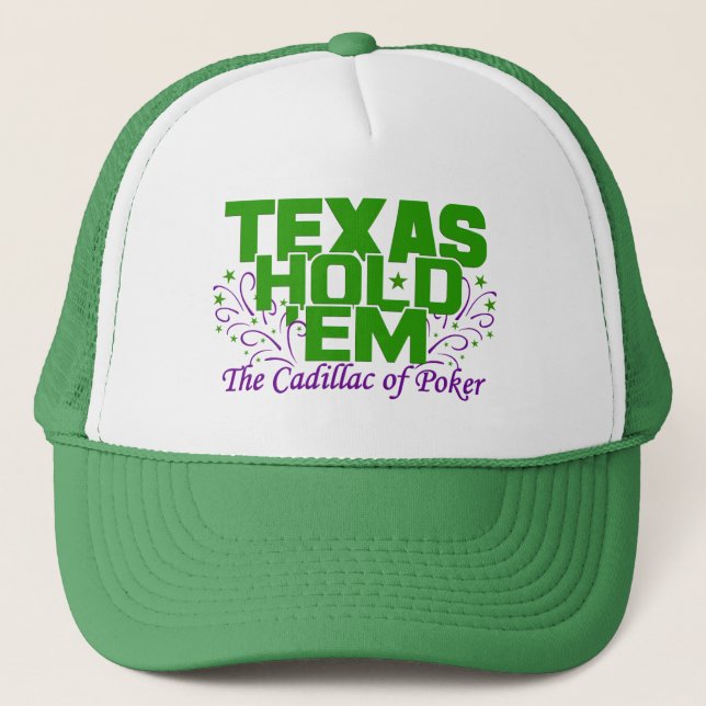 Boné Texas hold-Em hat (Frente)