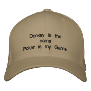 Boné Texas_Hold_Em,_Poker_Boné,_Donkey_Pro.