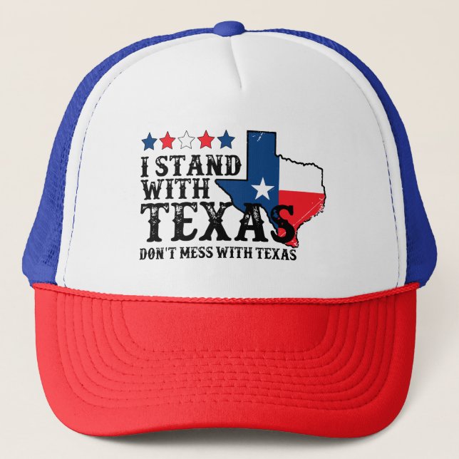 Boné Texas Rally Cry Trucker Hat (Frente)