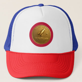 Boné TexitCoin Official Logo On Back Coin on Front