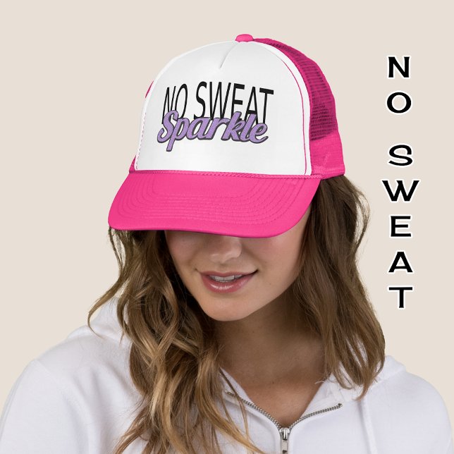 Boné Texto de efeito de brilho roxo de aspas (Criador carregado)