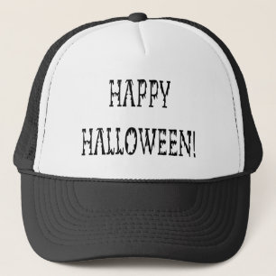 Boné Texto do Mundo de Morte Feliz Halloween