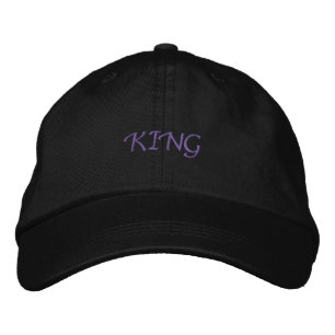 Boné Texto Impresso do Super Elegante King Handsome-Hat