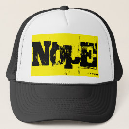 Boné texto NOPE brilhante selvagem |