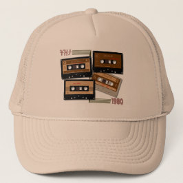 Boné Tezeta Throwback Tunes fita cassete