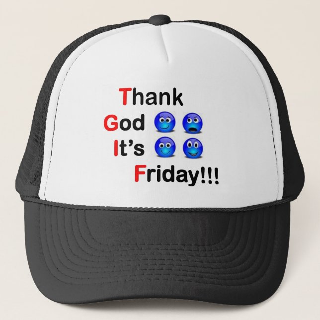 BONÉ TGIF (Frente)