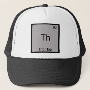 Boné Th - Camiseta do Símbolo da Química do Trip Hop En