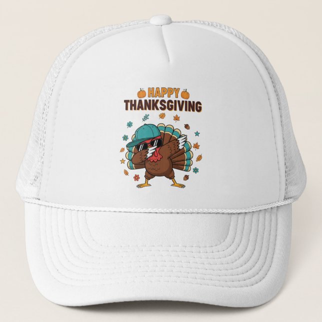 Boné Thanksgiving Dabbing Turkey (Frente)