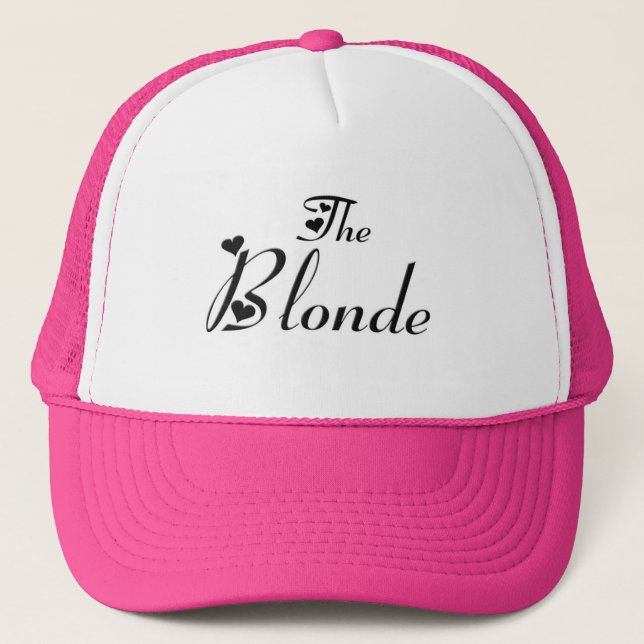 Boné The blonde cap (Frente)