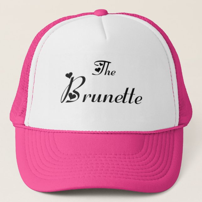 Boné The brunette cap (Frente)