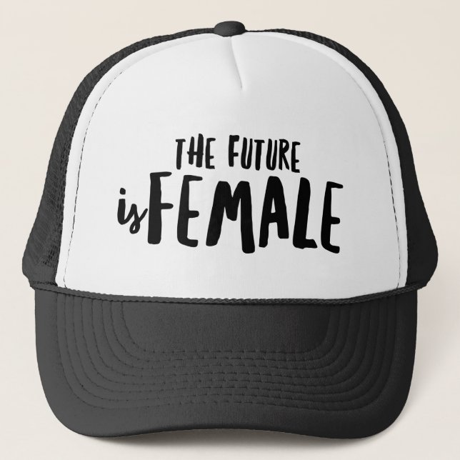 Boné The Future is Female Trucker Hat (Frente)