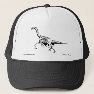 Boné Therizinosaurus do chapéu do dinossauro por
