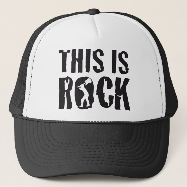 Boné this is rock (Frente)