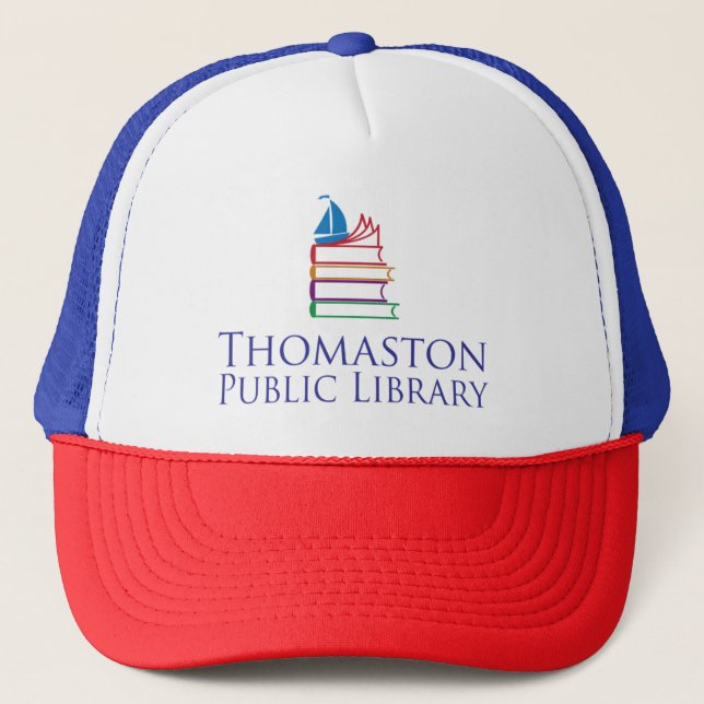 Boné Thomaston Public Library Trucker Hat (Frente)