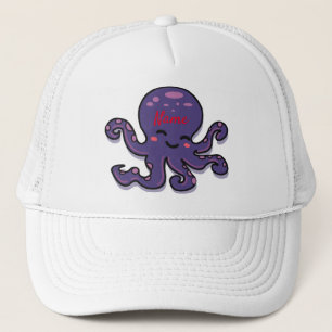 Boné Thunder_Cove de Octopus Roxo de Cubo