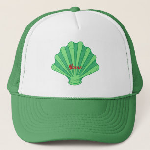 Boné Thunder_Cove do Shell de Escala Verde Sage