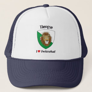 Boné Thurgau Suíça Suisse Svizzera Switzerland gorro